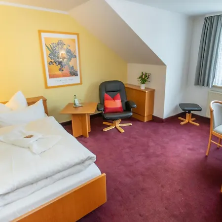 Отель Land-gut-hotel Landhotel - Gasthof Zwoschwitz 3*